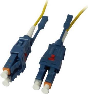 LWL-2-Faser-Patchk. 0.5mtr.LC-LC 9/125um OS2 Uniboot drehbar Push/Pull AD 2mm - Kabel - Single- bzw. Monomode-Faser (S215525)