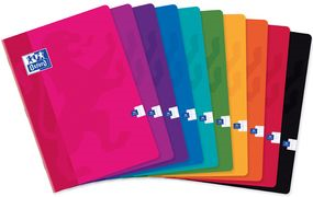 Oxford 100102638 Notizbuch Violett - Orange - Fuchsie - Gelb - Blau - Rot - Grün A4 (28734310)