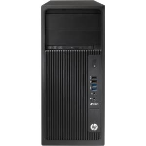 HP Workstation Z240 - MT - 1 x Core i7 7700K / 4,2 GHz - RAM 8GB - HDD 1TB - DVD-Writer - HD Graphics 630 - GigE - Win 10 Pro 64-Bit - vPro - Monitor: keiner - Tastatur: Deutsch (Y3Y88EA#ABD)