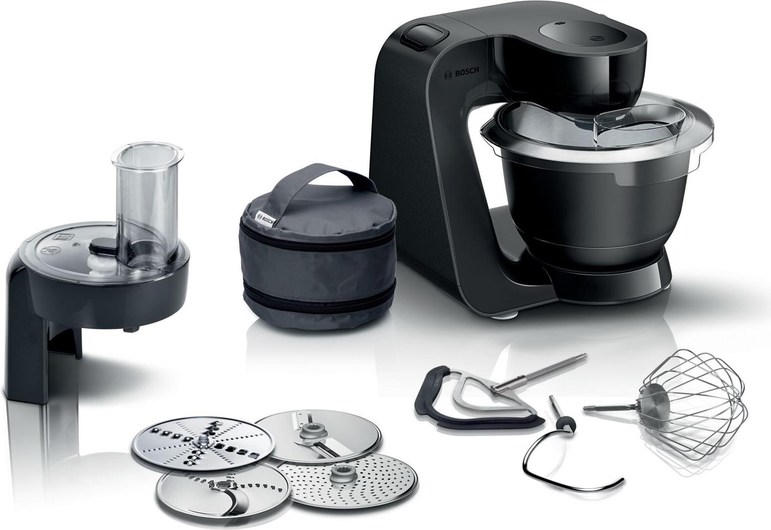 Bosch MUM59N26CB robot da cucina 1000 W 39 L Nero (Robert Bosch MUM59N26CB schwarz)