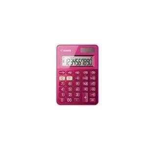 Canon LS-100K - Desktop-Taschenrechner - 10 Stellen - Solarpanel, Batterie - metallisch rosa