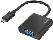 Hama 00200317 cavo e adattatore video USB tipo-C VGA (D-Sub) Nero