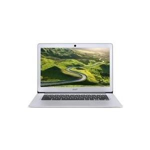 Acer Chromebook 14 CB3-431-C6H3 - Celeron N3160 / 1,6 GHz - Chrome OS - 4GB RAM - 32GB eMMC - 35,6 cm (14) IPS 1920 x 1080 (Full HD) - HD Graphics 400 - Wi-Fi - glitzernd silberfarben (NX.GC2EG.004)