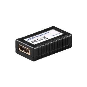 Microconnect HDMI Repeater - Weiblich - Silber - Schwarz (WE036)