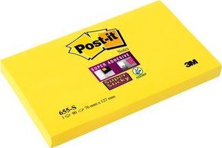 Foglietti riposizionabili Post-itÃ‚Â® Notes giallo Canary? 76x127 mm Value Pack 16+4 blocchetti GRATIS - 655-VP20