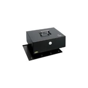 BURG-WÄCHTER Geldkassette Royal 300 A, mit Anschraubboden schwarz, Maße: (B)300 x (T)240 x (H)120 mm, starkes - 1 Stück (Royal 300 A)