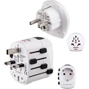Hama 128200 Universal Universal Weiß Netzstecker-Adapter (00128200)