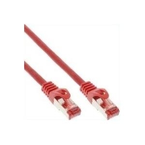 Cavo patch - S-FTP PiMf - Cat.6 - 250MHz - PVC - CCA - rosso - 2m