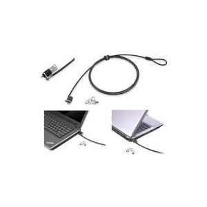 Lenovo Security Cable Lock - Sicherheitskabelschloss - 1.6 m - für ThinkCentre M625, ThinkPad A275, A475, L480, L580, P52, T480, X280, X380 Yoga, V330-15