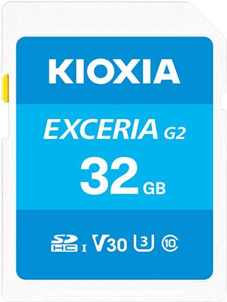 Kioxia LNEX2L032GG4 memoria flash 32 GB MicroSDHC UHS-I Classe 10 (KIOXIA SD-Card Exceria 32GB Gen 2.)