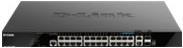 D-Link DGS-1520-28MP switch di rete Gestito L3 10G Ethernet (100/1000/10000) Supporto Power over Ethernet (PoE) 1U Nero