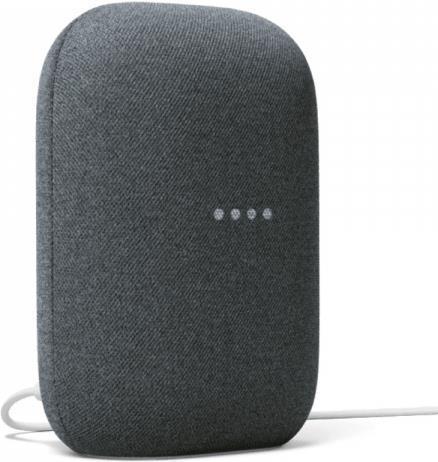 Nest Audio - Google Assistant - - Rectangle - Charcoal - - Plastic - Chromecast - Android - iOS - 30W/24V Google Assistant Quad