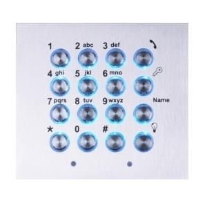 ROCOM DB 20 mit Kodierelektronik DB Bus, 4 Funktionstasten, blaue Beleuchtung (20-2000-0020)