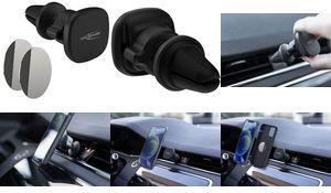 ANSMANN Smart Magnet Car Holder Supporto magnetico per griglia di ventilazione