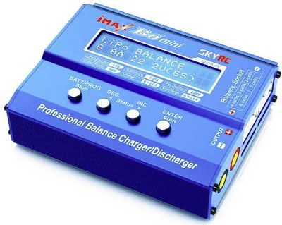 VOLTCRAFT Modellbau-Multifunktionsladegerät 12 V 6 A B6 Mini NiMH, NiCd, LiPo, Blei, LiFe, LiIon (SK-100084)