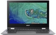 Acer Spin 1 SP111-34N-P3AB - Flip-Design - Pentium Silver N5000 / 1.1 GHz - Windows 10 Home 64-Bit im S-Modus - 4 GB RAM - 64 GB eMMC - 29.5 cm (11.6) IPS Touchscreen 1920 x 1080 (Full HD) - UHD Graphics 605 - Wi-Fi, Bluetooth - Grau - kbd: Deutsch