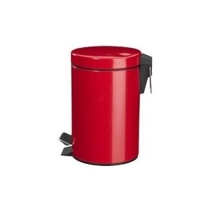 Zeller Tretabfalleimer 3 Liter rot (18204)