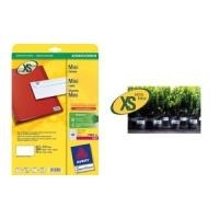 Avery Zweckform L7658 - Permanentklebeetiketten - weiß - 25,4 x 10 mm - 4725 Etikett(en) (25 Bogen x 189) (L7658-25)