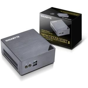 Gigabyte BRIX s GB-BSi5H-6200 (rev. 1.0) - Barebone - Ultra Compact PC Kit - 1 x Core i5 6200U / 2.3 GHz - HD Graphics 520 - GigE
