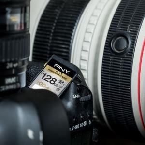 PNY Elite Performance - Flash-Speicherkarte - 128GB - UHS Class 3 / Class10 - SDXC UHS-I (SD128ELIPER-EF)