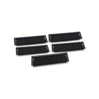 Schneider Electric APC NetShelter SX - Rack-Dach-Bürstenstreifen - Schwarz - für P/N: AR3100, AR3150 (AR7714)