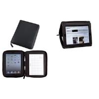 JÜSCHA Alassio - Flip-Hülle für Tablet - Kunstleder - Schwarz (41103)