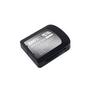EMTEC - Kartenleser - 76-in-1 ( MS, SD, xD, CF, microSD, MS Micro, SDXC, microSDXC ) - USB 3.0