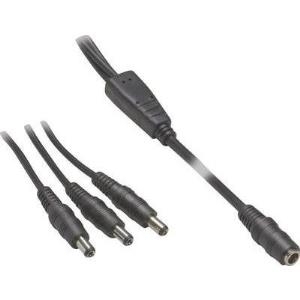 VOLTCRAFT Niedervolt-Anschlusskabel Niedervolt-Buchse - Niedervolt-Stecker 5.5 mm 2.1 mm 0.35 m 1 St. (072971C)