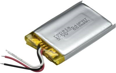 Renata Spezial-Akku ICP072642 Kabel LiPo ICP622540PMT 3.7 V 600 mAh (100651)