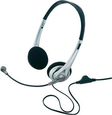 Basetech PC-Headset 3.5 mm Klinke schnurgebunden, Stereo TW-218 On Ear Schwarz/Silber (BT-1603953) Basetech PC-Headset 3.5 mm Klinke schnurgebunden, Stereo TW-218 On Ear Schwarz/Silber (BT-1603953)
