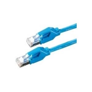 Draka Secomp DRAKA UC400 S27 - Patch-Kabel - RJ-45 (M) - RJ-45 (M) - 2 m - FTP - (Kategorie 6) - halogenfrei - Blau (21.05.6024)