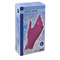 HANDSCHUHE NITRIL PINK L,100 S (27015)