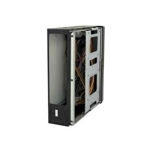 LC Power LC-1350mi - Desktop Slimline - Mini-ITX - Netzteil 75 Watt - Schwarz - USB/Audio (LC1350MI)
