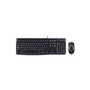 Logitech Desktop MK120 - Tastatur-und-Maus-Set - USB - Nordisch