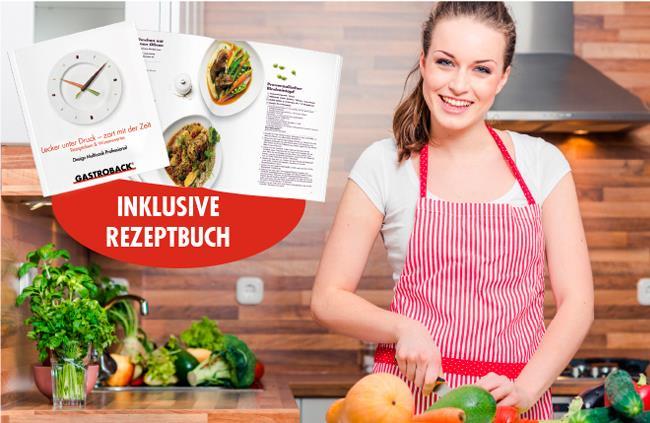Gastroback 42529 Multi-Kocher 6 l 1100 W Schwarz - Edelstahl (42529)