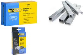 0332 verzinkt 5.000 Stück 5018505555418 TACWISE Heftklammern 53// 8 mm