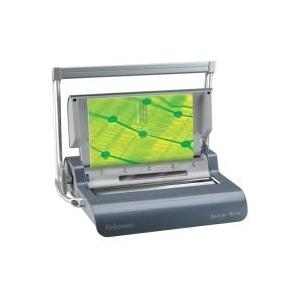 Fellowes Drahtbindegerät Quasar Wire, anthrazit-glänzend bis DIN A4, Stanzleistung: 15 Blatt, Bindekapazität: 130 (5224101)