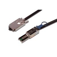 SAS Kabel SFF-8470 auf SFF-8088, ext. SAS auf ext. mini SAS, AWG 28, Amphenol, 1m, Good Connections® (SAS-13010)