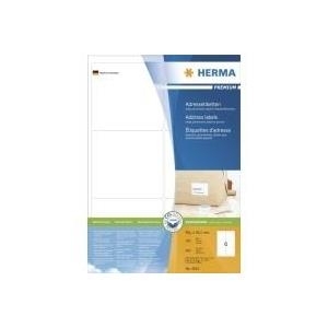 HERMA 4653 etichetta per corrispondenza Bianco (HERMA Premium - laminerede adressemrk)