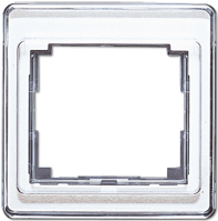JUNG SL 581 WW. Produktfarbe: Weiß. Breite: 85 mm, Höhe: 85 mm (SL581WW)