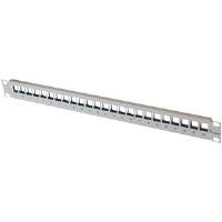 Telegärtner - Frontabdeckung - Grau, RAL 7035 - 1U - 48,3 cm (19) - 24 Ports (H02025A0197)