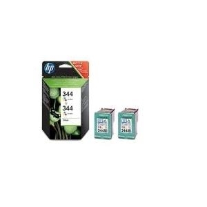Hewlett-Packard HP 344 - Druckerpatrone - 2 x Farbe (Cyan, Magenta, Gelb) - 450 Seiten (C9505EE)