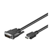 goobay Videokabel HDMI / DVI 1m