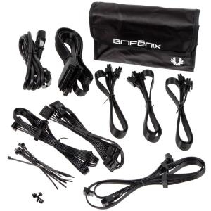 BitFenix Whisper M 550 - Stromversorgung (intern) - ATX12V 2,4 - 80 PLUS Gold - Wechselstrom 100-240 V - 550 Watt - aktive PFC (BP-WG550UMAG-9FM)