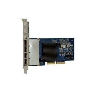 Lenovo Intel I350-T4 Gigabit-Ethernet-Karte für Server - PCI 3.0 - 4 Anschlüsse - Netzwerk (RJ-45) - Twisted Pair (00D1998)