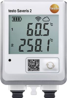 testo Saveris 2-T3 Temperatur-Datenlogger Messgröße Temperatur -200 bis 1350 °C (0572 2033)