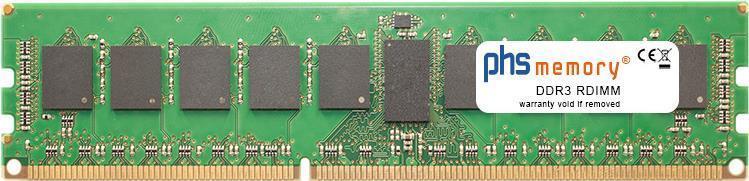 Memoria PHS 8GB RAM per Supermicro X9DR3-LN4F DDR3 RDIMM 1600MHz (SP261518)