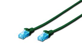 DIGITUS Ecoline - Patch-Kabel - RJ-45 (M) bis RJ-45 (M) - 7 m - UTP - CAT 5e - geschirmt - grün
