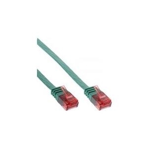 MicroConnect - Netzwerkkabel - RJ-45 (M) bis RJ-45 (M) - 2 m - UTP - CAT 6 - geformt, flach - grün