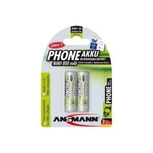 ANSMANN Mignon 800 DECT - Batterie 2 x AA Typ 800 mAh (5030902)